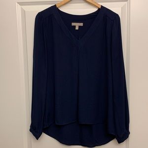 Banana Republic Navy Blouse